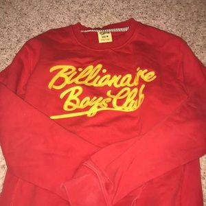 Billionaire Boys Club Red Crew Neck
